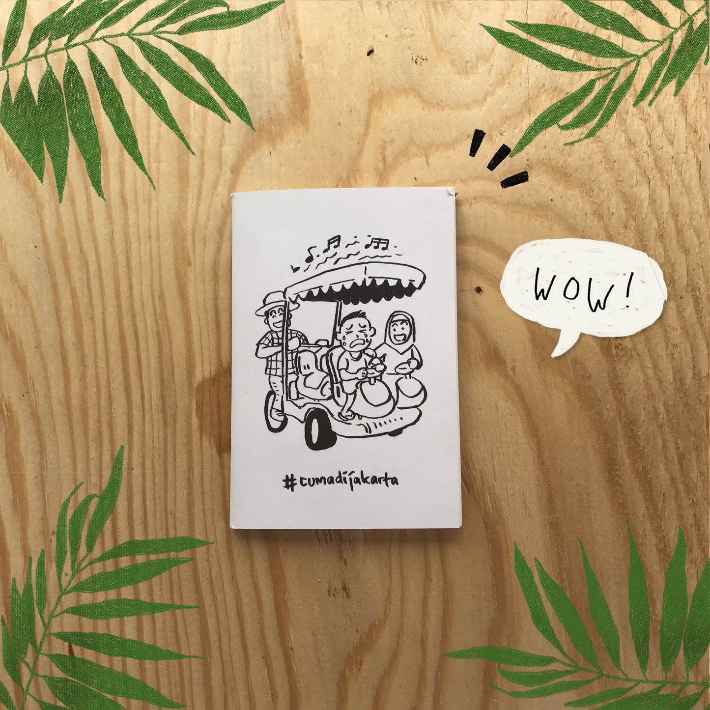 "Wahana Tapi Keliling" Notebook