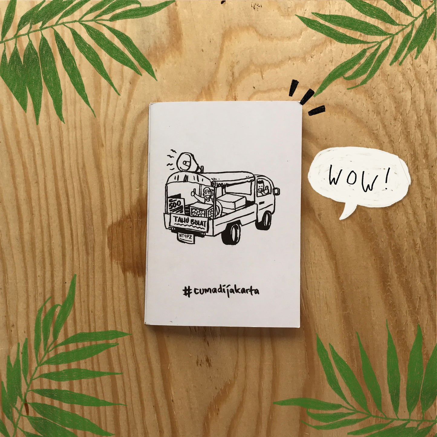 "Tahu Tapi Bulat" Notebook