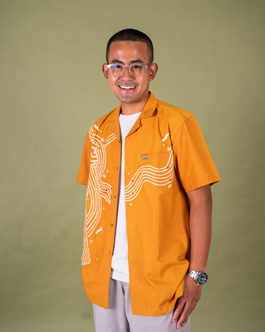 Kemeja Tulis Batik Indomie X JKT Creative