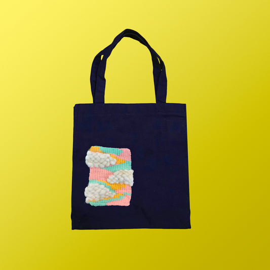 Pastel Weaving Totebag