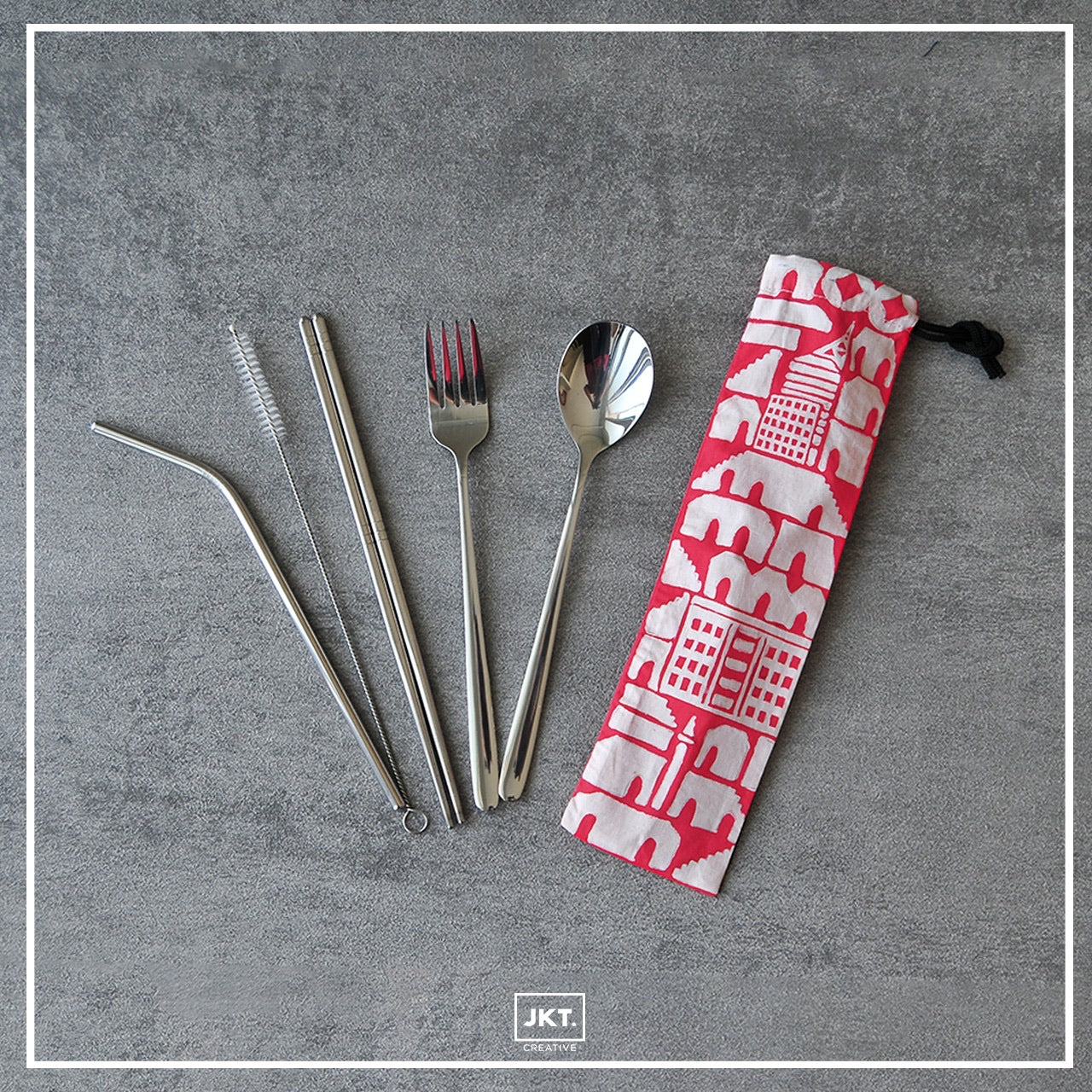 Batik Tulis Cutlery Set