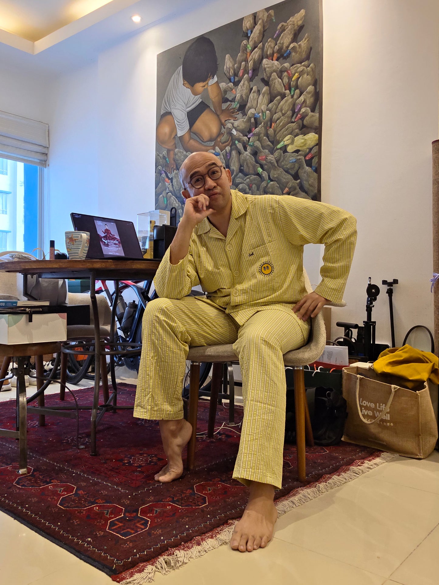 [Ready Stock lagi Geng!] DVET Pajamas (YELLOW)