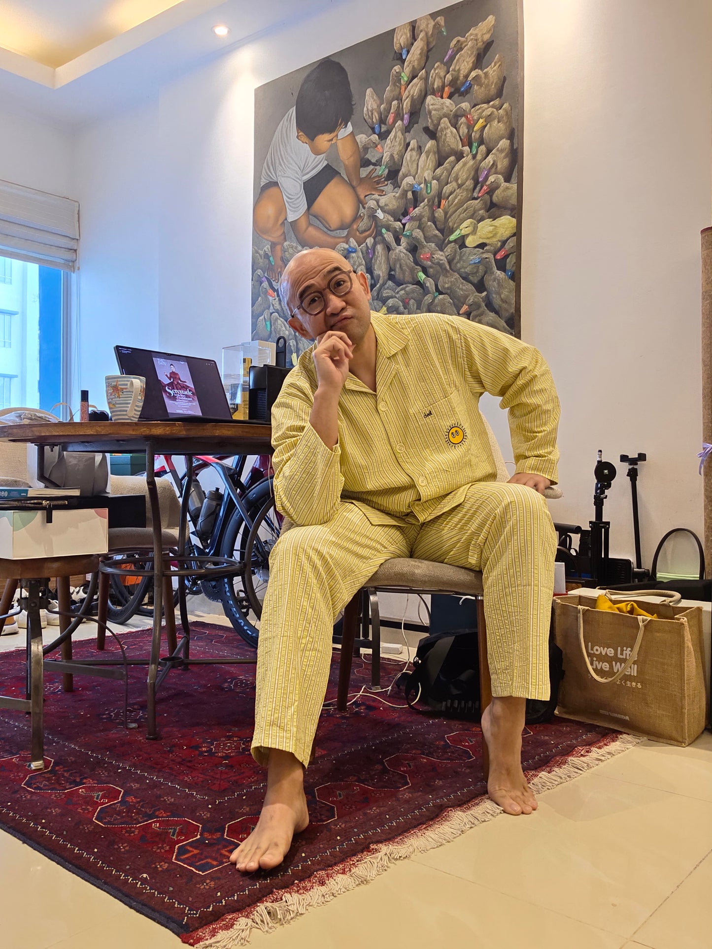 [Ready Stock lagi Geng!] DVET Pajamas (YELLOW)