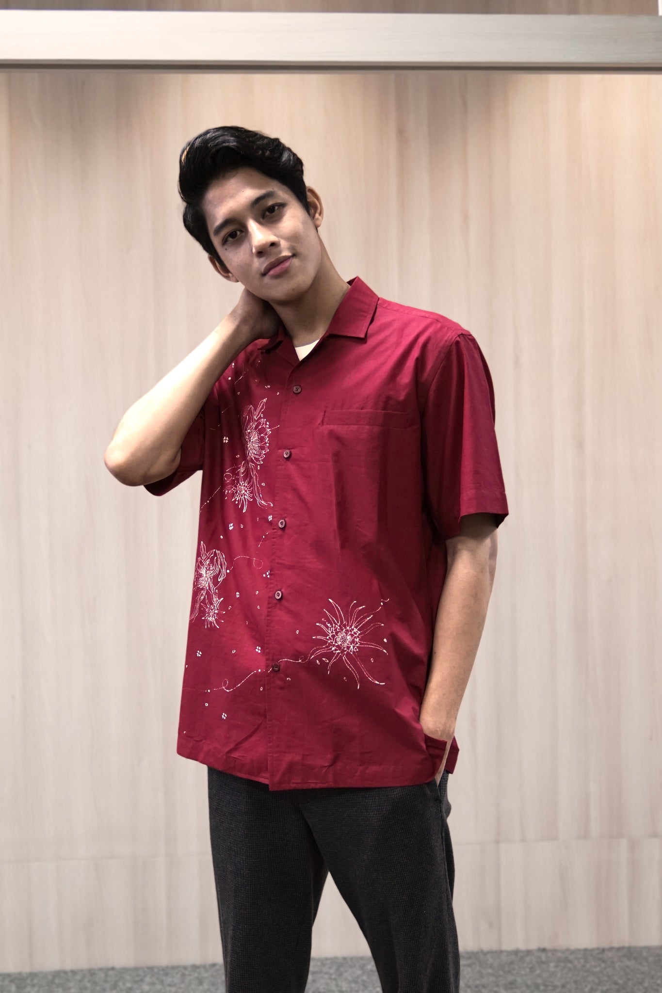 Kemeja Batik tulis Wijaya Kusuma