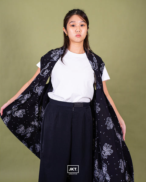 Outer Batik Tulis Phoenix Sleeveless (All Size)