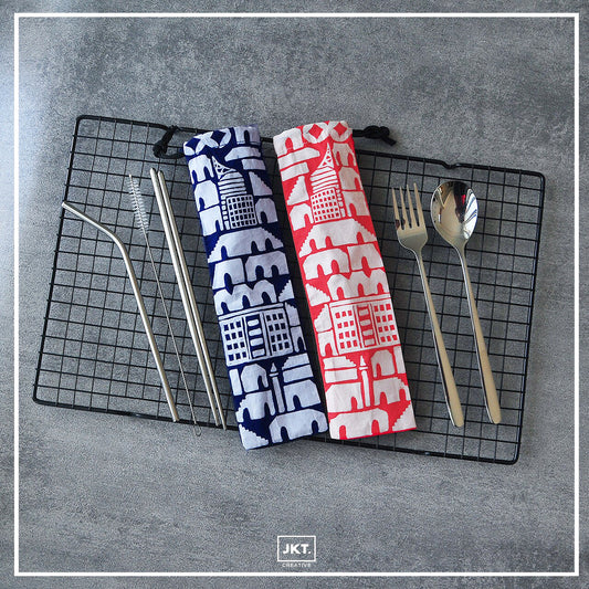 Batik Tulis Cutlery Set