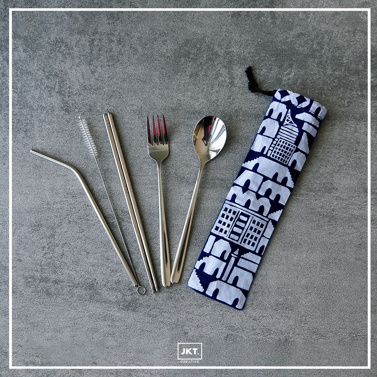 Batik Tulis Cutlery Set